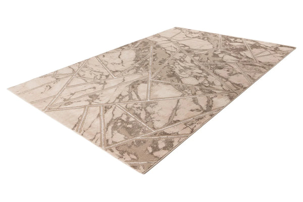 Marmaris Vloerkleed Marmerlook 3D-Effect Goud - Vloerkleed - Karpeto Vloerkleden